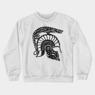 Children of Hurin Helmet Dragon Art Crewneck Sweatshirt